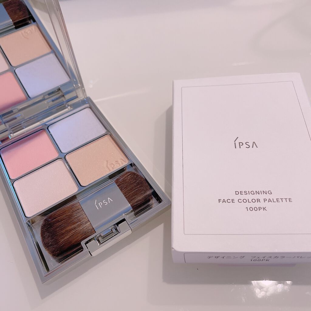 デザイニング フェイスカラーパレット 101PK/IPSA/プレストパウダーを使ったクチコミ（2枚目）