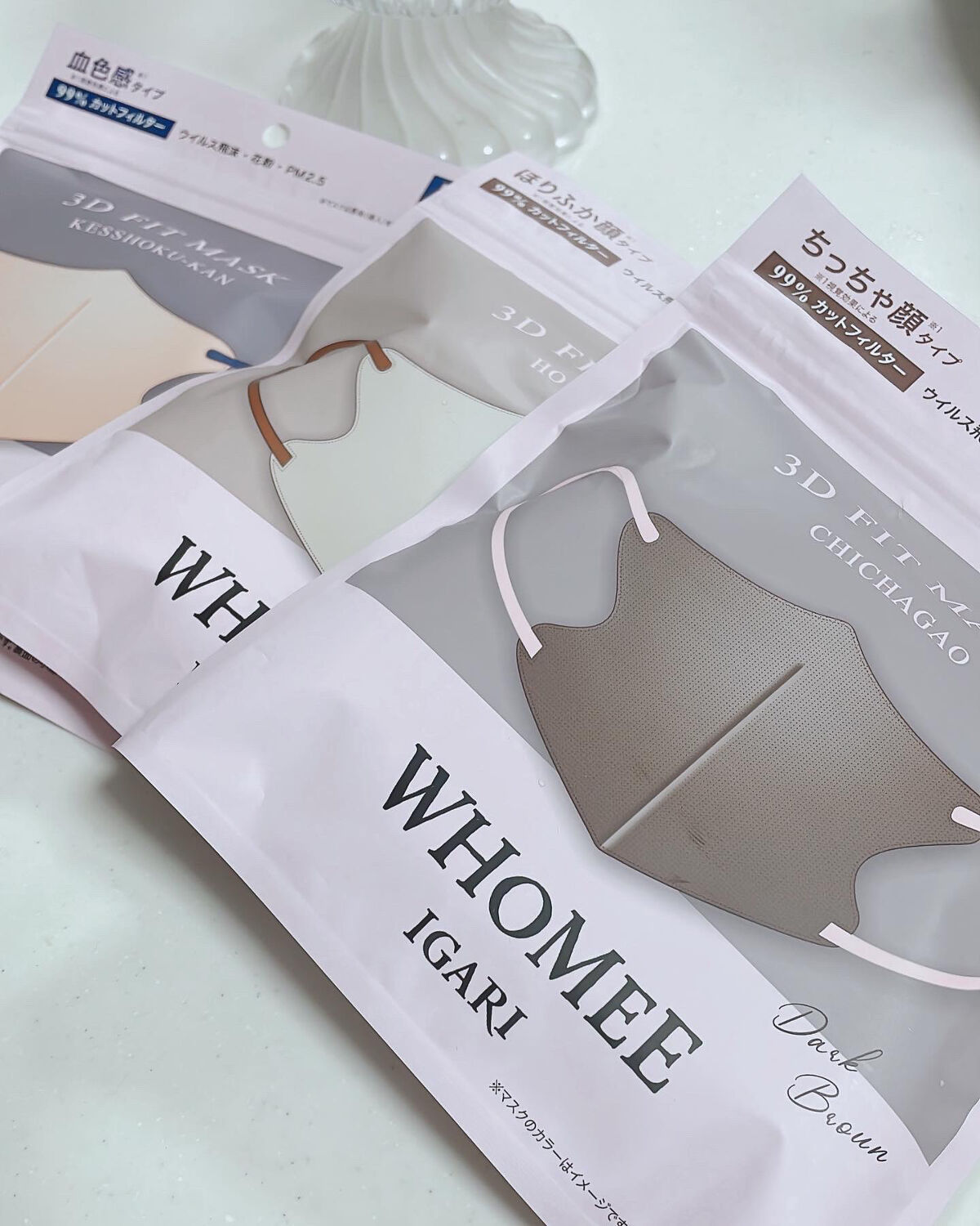 3Dフィットマスク/WHOMEE/マスクを使ったクチコミ（1枚目）