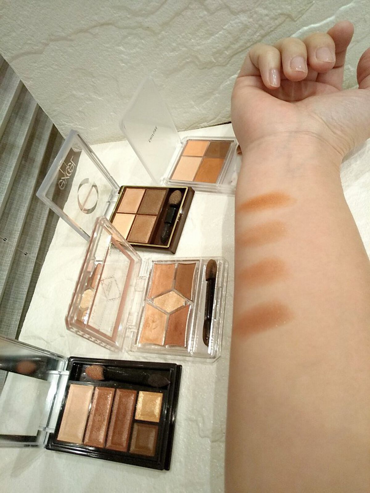 スキニーリッチシャドウ/excel/アイシャドウパレットを使ったクチコミ（1枚目）