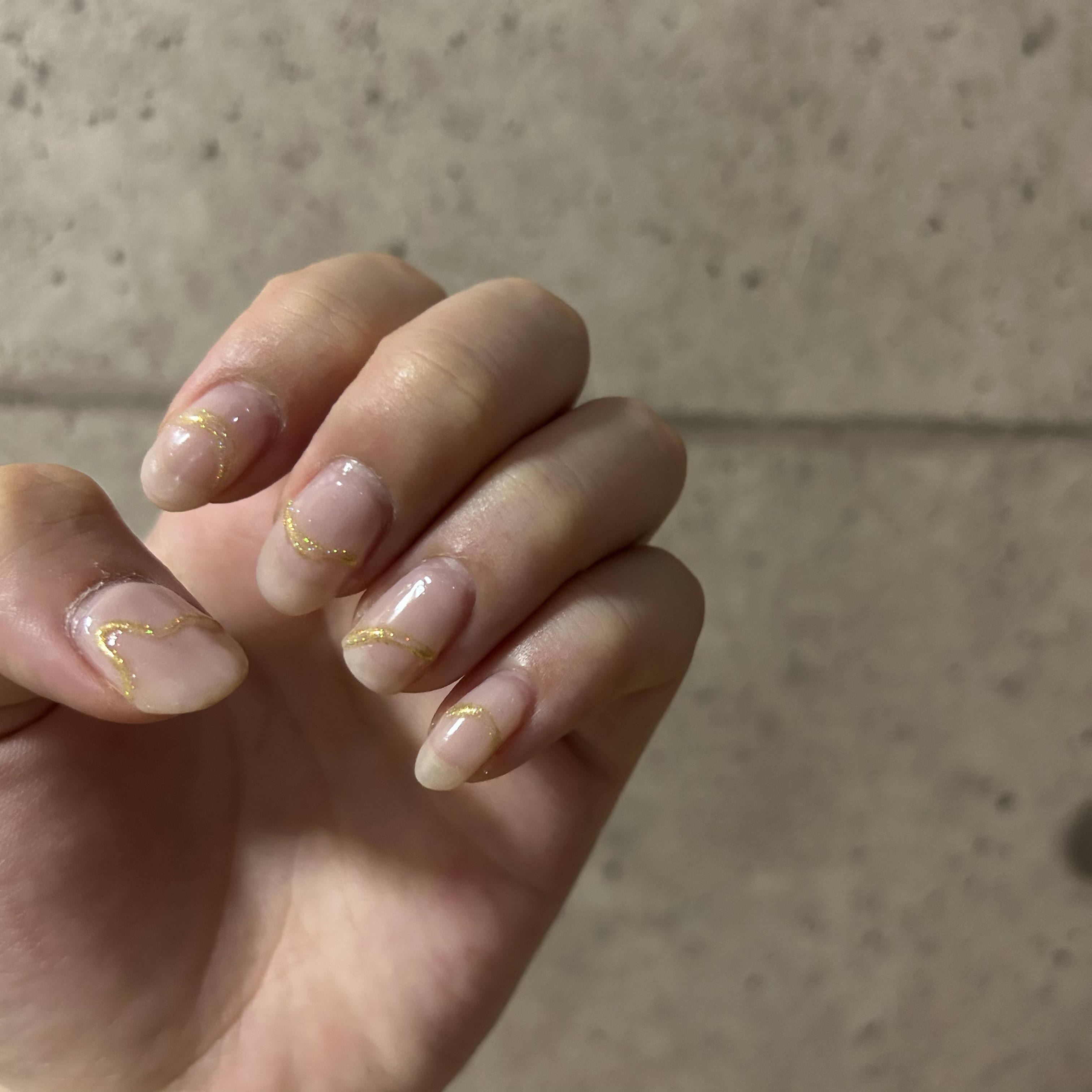 ジェルネイル（ライト対応）/セリア/ジェルネイルを使ったクチコミ（1枚目）