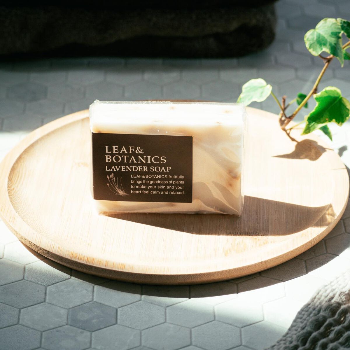 マザーソープ ラベンダー/LEAF&BOTANICS /ボディ石鹸を使ったクチコミ(3枚目)