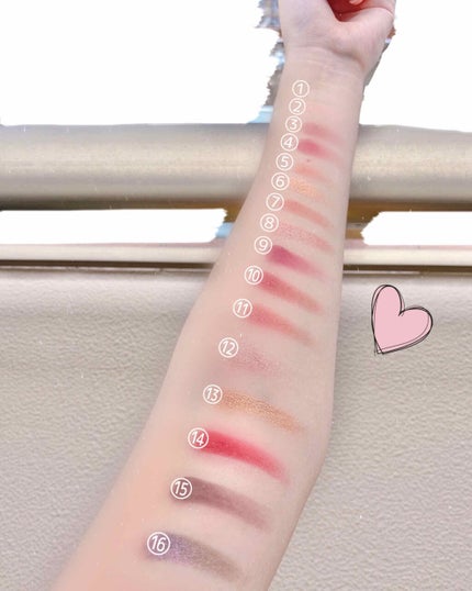 大英博物館 エジプトシリーズ アイシャドウパレット/ZEESEA/アイシャドウパレットを使ったクチコミ(3枚目)