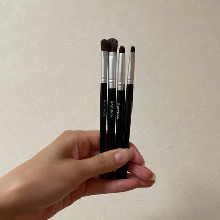 ポイントメイクアップブラシセット/ロージーローザ/メイクブラシを使ったクチコミ(4枚目)