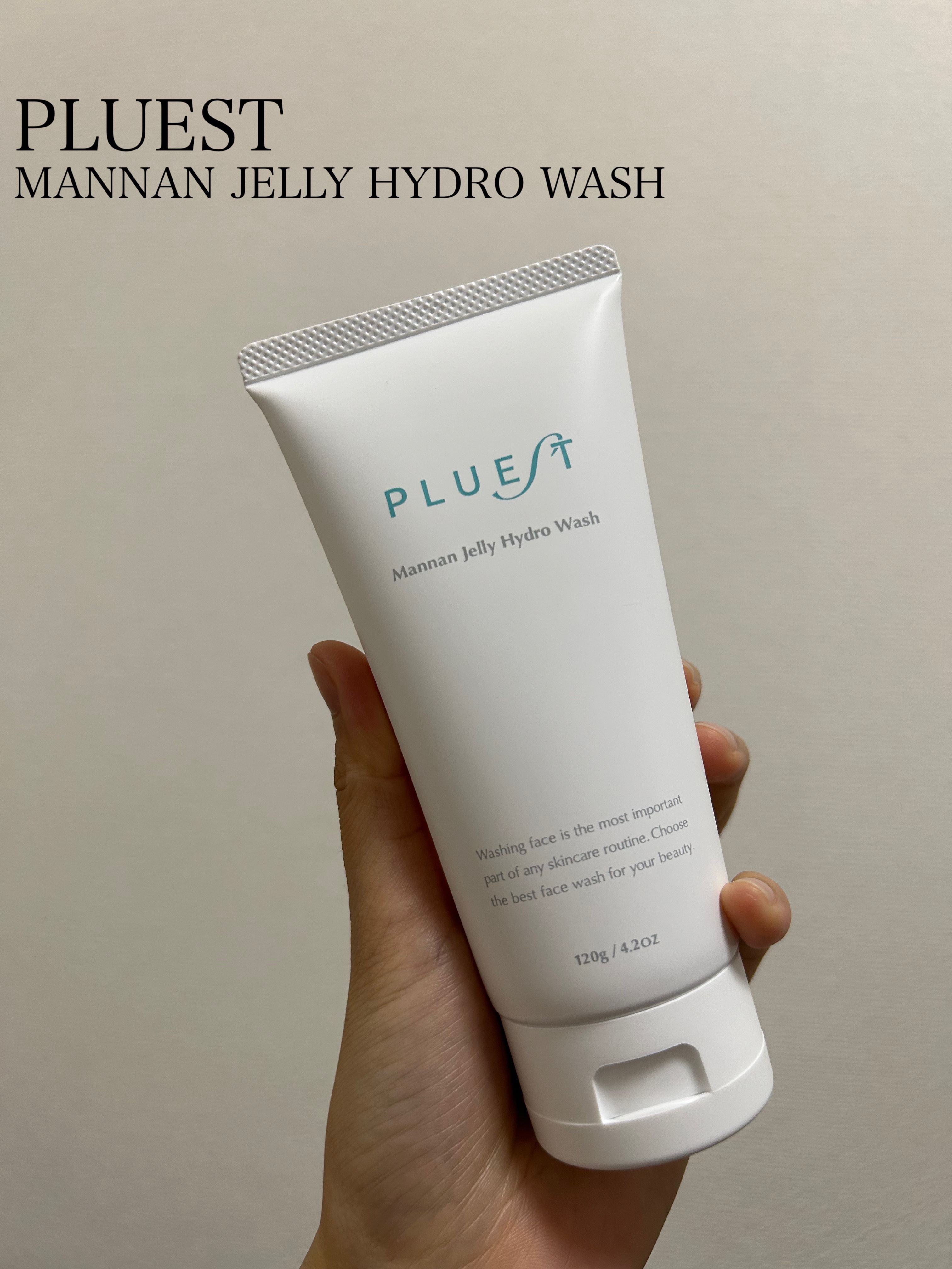 マンナンジェリーハイドロウォッシュ/PLUEST/洗顔料を使ったクチコミ（1枚目）