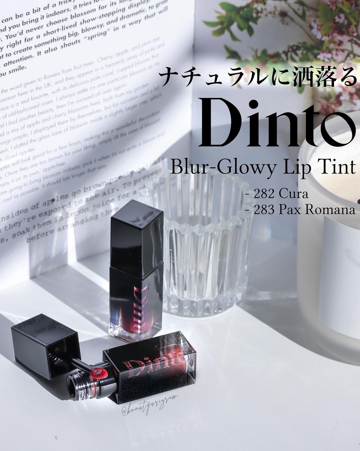 ブラーグロイリップティント/Dinto/リップティントを使ったクチコミ(1枚目)