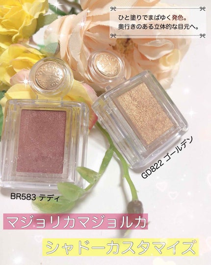 シャドーカスタマイズ/MAJOLICA MAJORCA/単色アイシャドウを使ったクチコミ(1枚目)