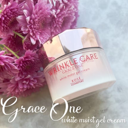 リンクルケア ホワイト モイストジェルクリーム/グレイスワン/オールインワン化粧品を使ったクチコミ(1枚目)