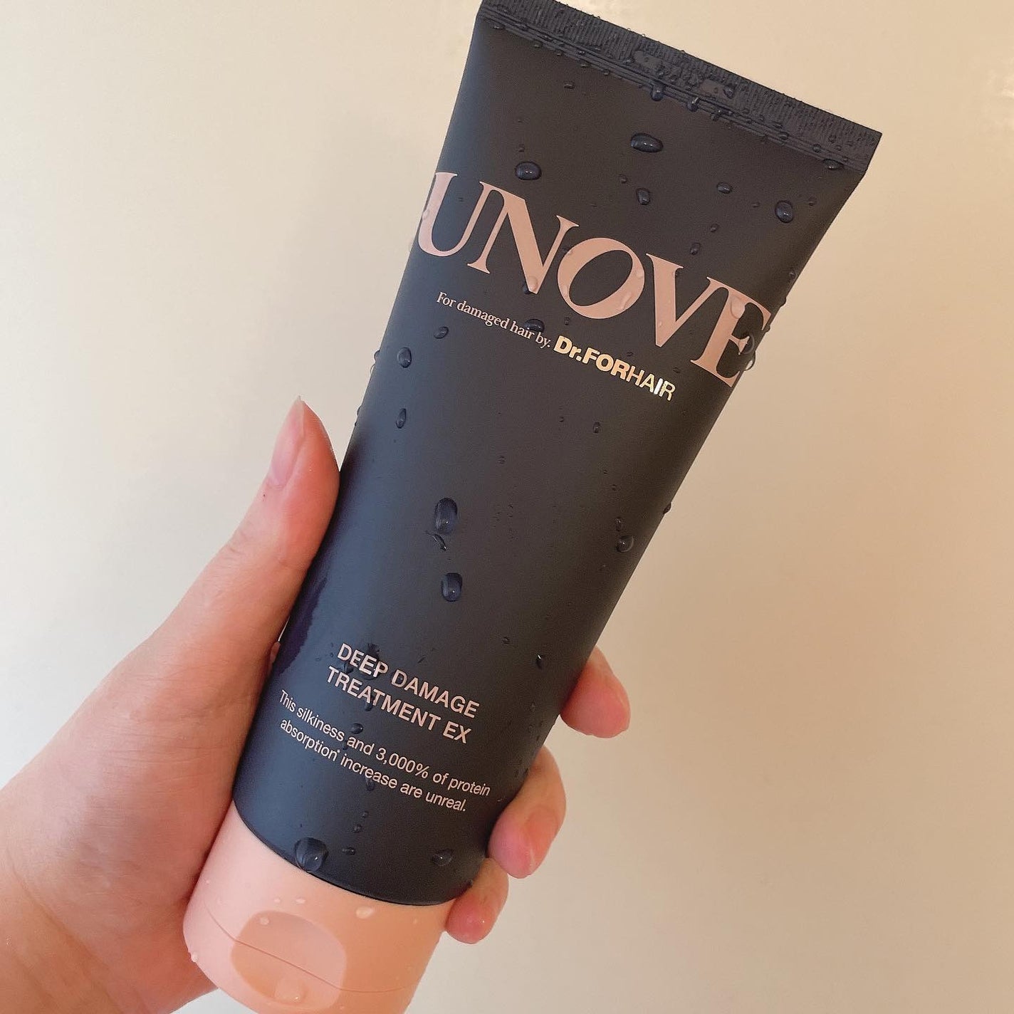 ディープダメージトリートメントEX/UNOVE/洗い流すヘアトリートメントを使ったクチコミ(1枚目)