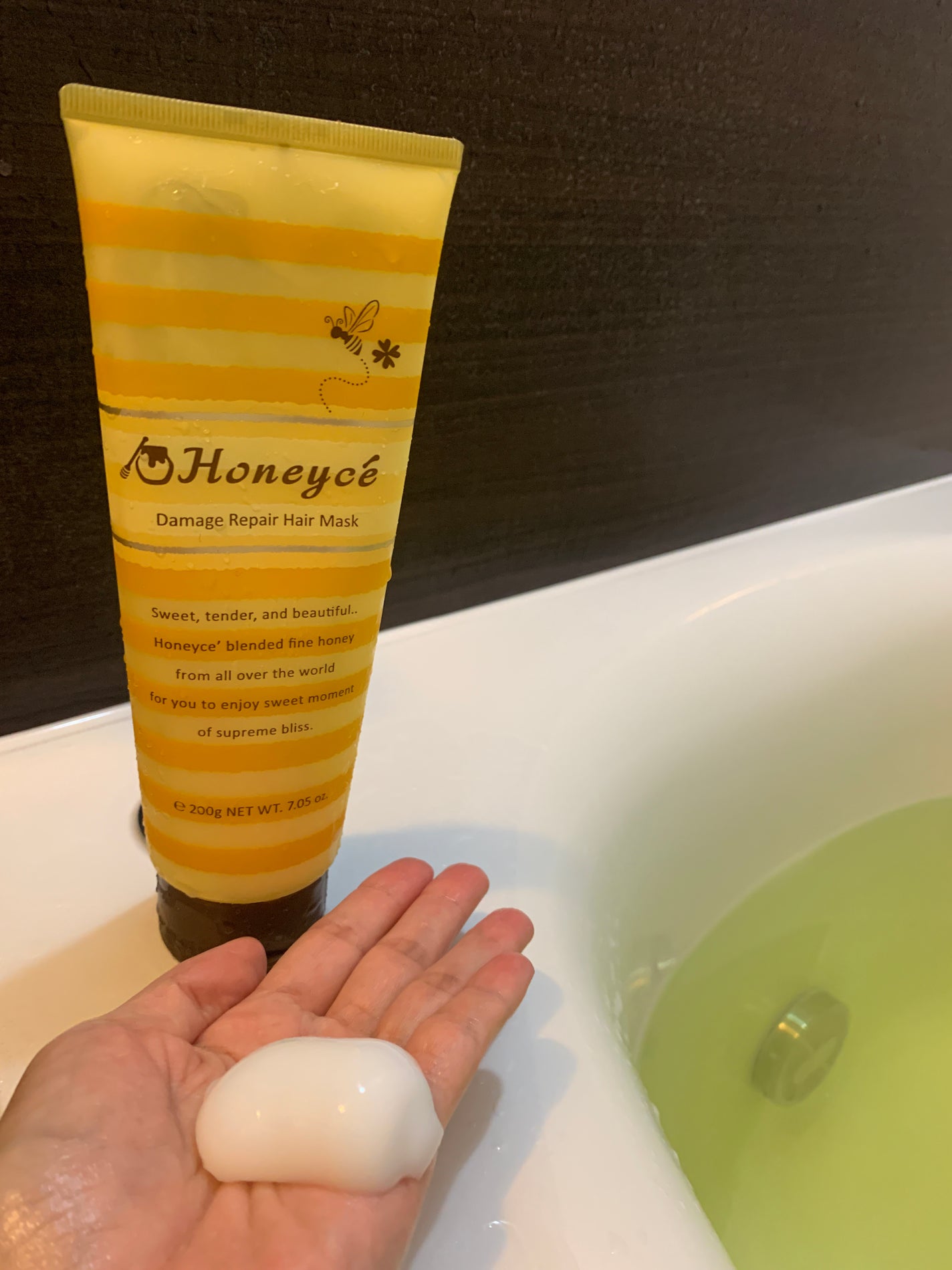 ハニーチェ ダメージリペア ヘアマスクY R/ハニーチェ/ヘアマスク・ヘアパックを使ったクチコミ(2枚目)