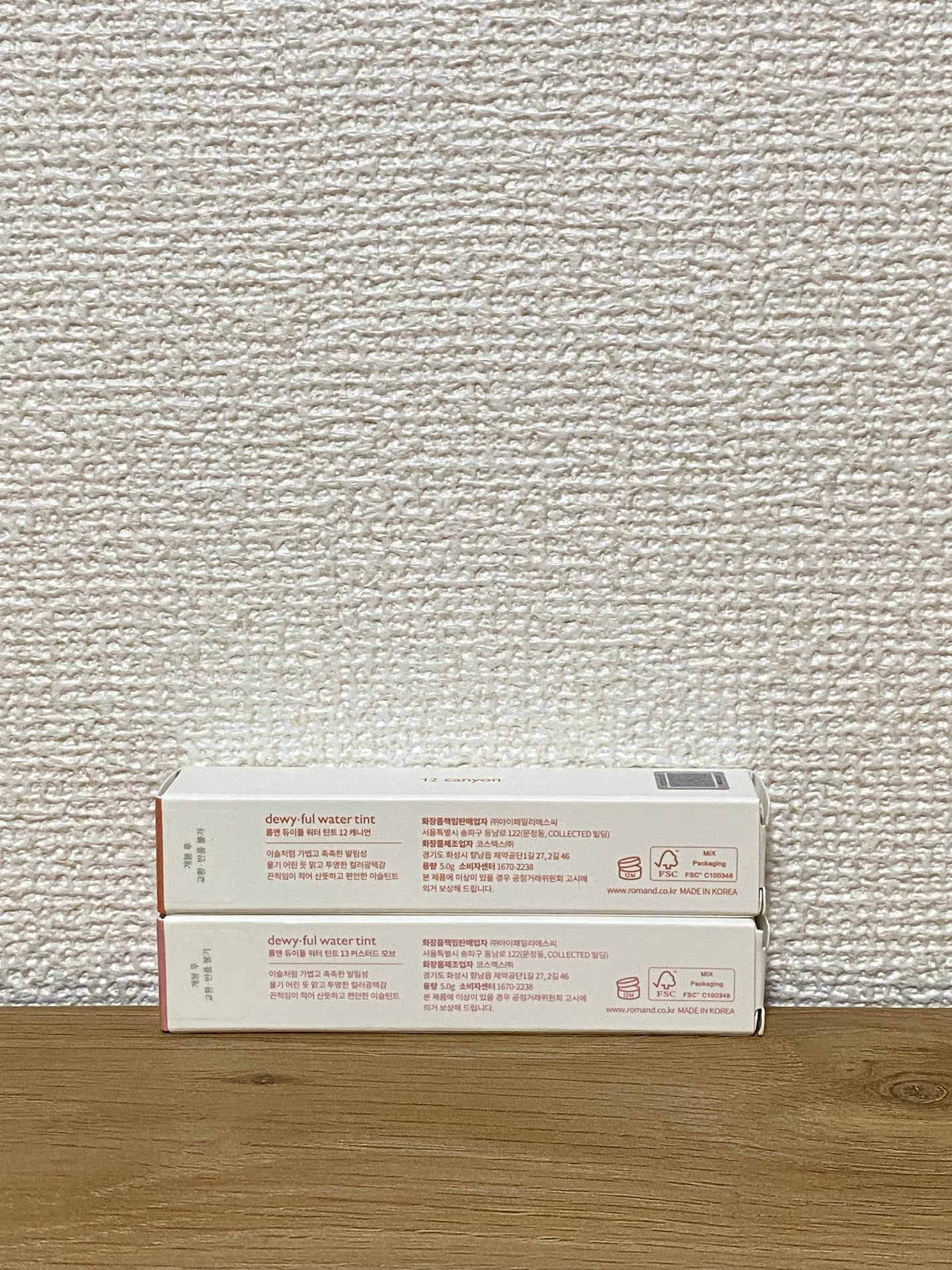 デュイフルウォーターティント/rom&nd/リップティントを使ったクチコミ(10枚目)