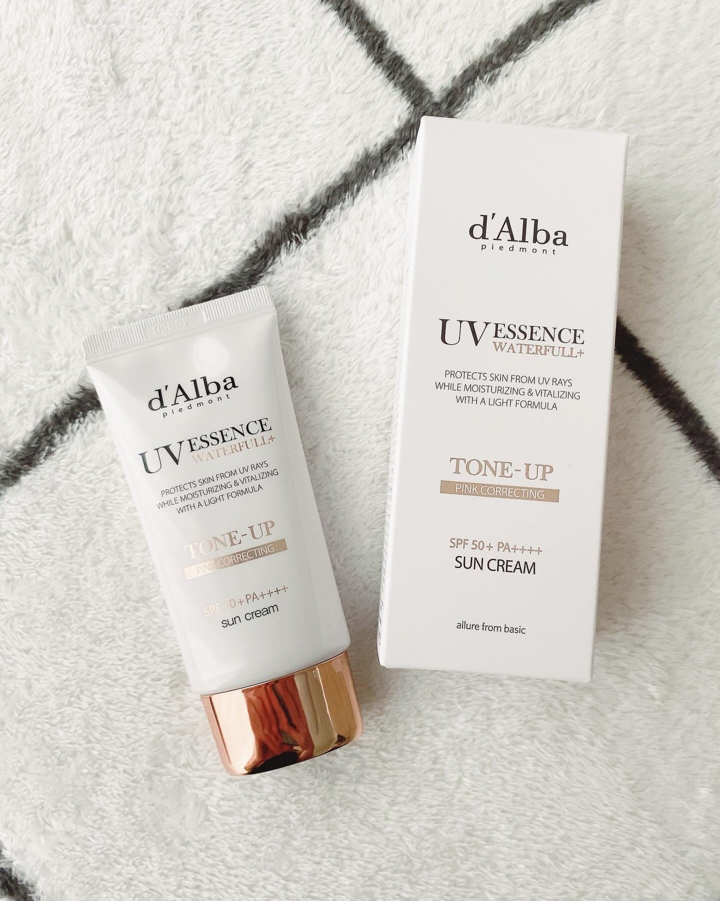 ウォータフルトーンアップサンクリーム/ダルバ/日焼け止めクリームを使ったクチコミ(1枚目)