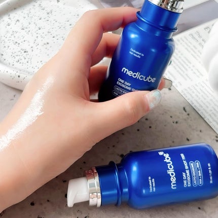 ゼロ1DAYエクソソームショット2000/MEDICUBE/美容液を使ったクチコミ(4枚目)