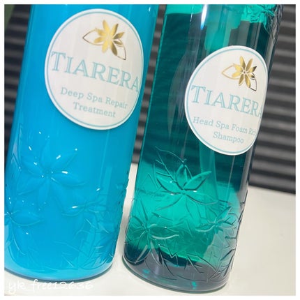 ヘッドスパフォームリッチシャンプー/ディープスパリペアトリートメント/TIARERA/市販シャンプーを使ったクチコミ(2枚目)