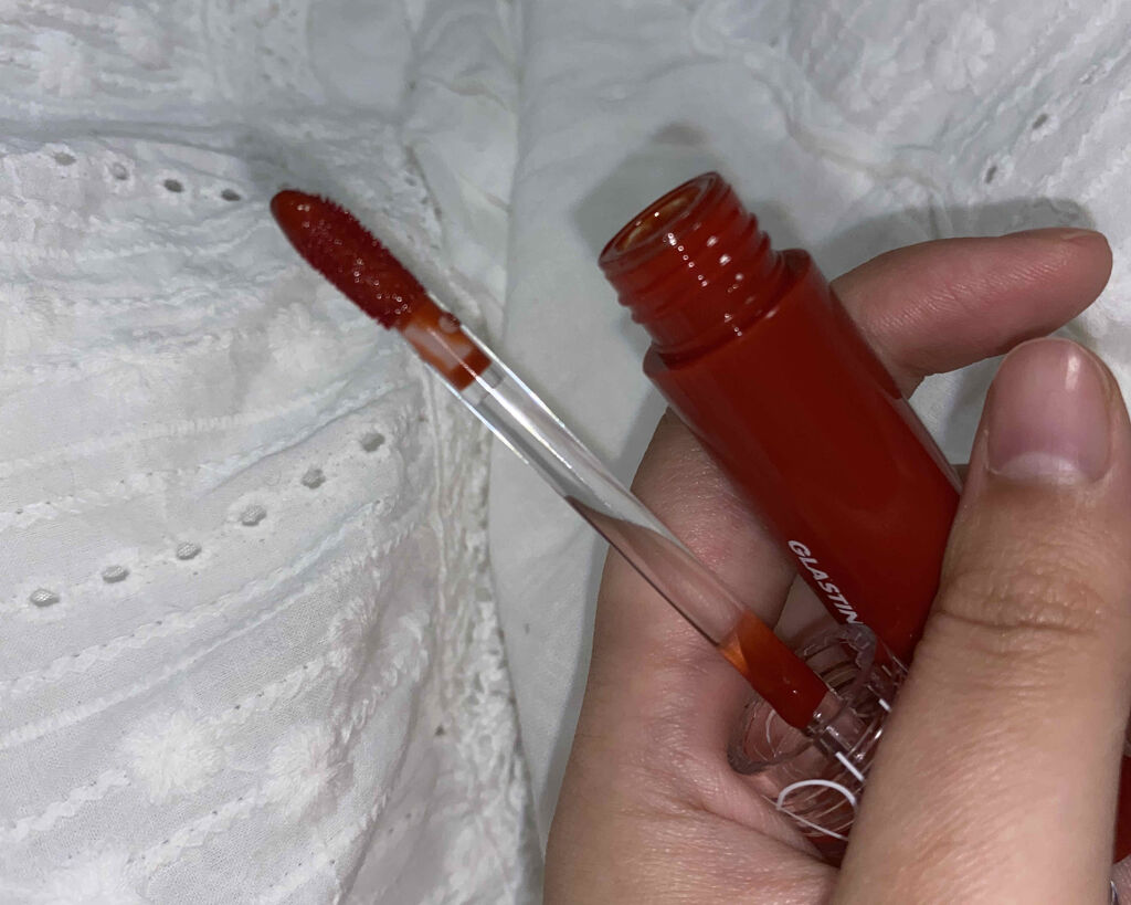 グラスティングウォーターティント/rom&nd/リップティントを使ったクチコミ（2枚目）