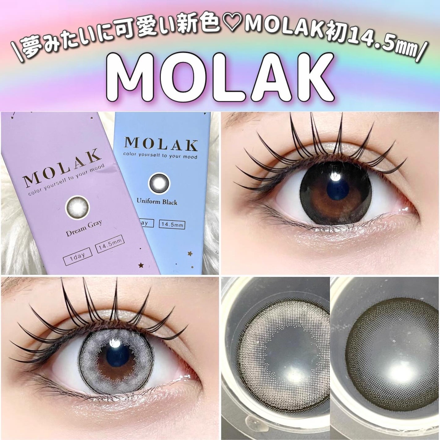 MOLAK 1day/MOLAK/ワンデー(1DAY)カラコンを使ったクチコミ(1枚目)