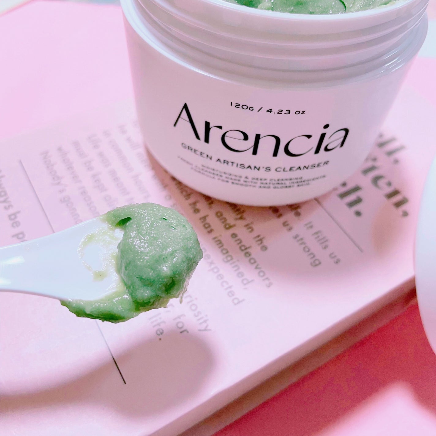 プレミアムもちソープ「グリーンアルティザン」/アレンシア/その他洗顔料を使ったクチコミ(3枚目)