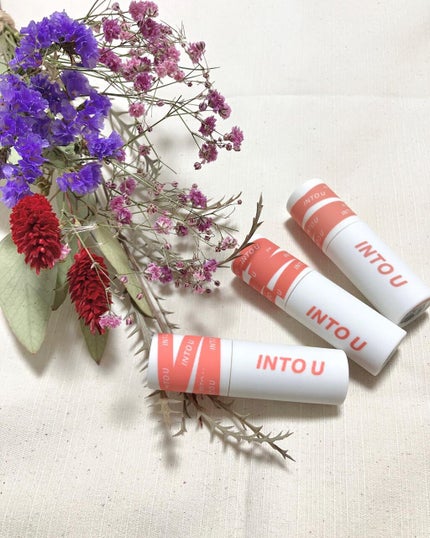 スーパーマットリップ&チークマッド/INTO U/口紅を使ったクチコミ(1枚目)