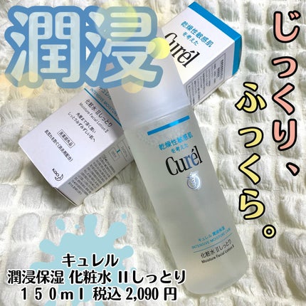 潤浸保湿 化粧水 II しっとり/キュレル/化粧水を使ったクチコミ(1枚目)
