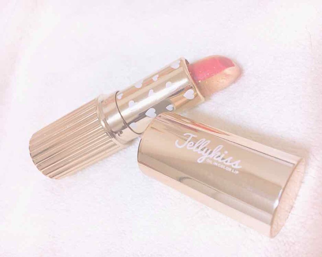 オイルインカラーリップ/JellyKiss/口紅を使ったクチコミ（1枚目）