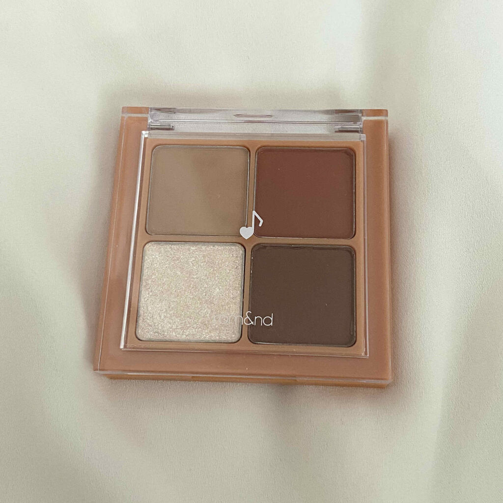 ベターザンアイズ ミュージックシリーズ/rom&nd/アイシャドウパレットを使ったクチコミ（2枚目）