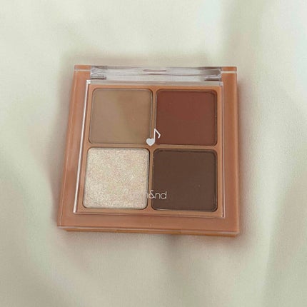 ベターザンアイズ ミュージックシリーズ/rom&nd/アイシャドウパレットを使ったクチコミ(2枚目)