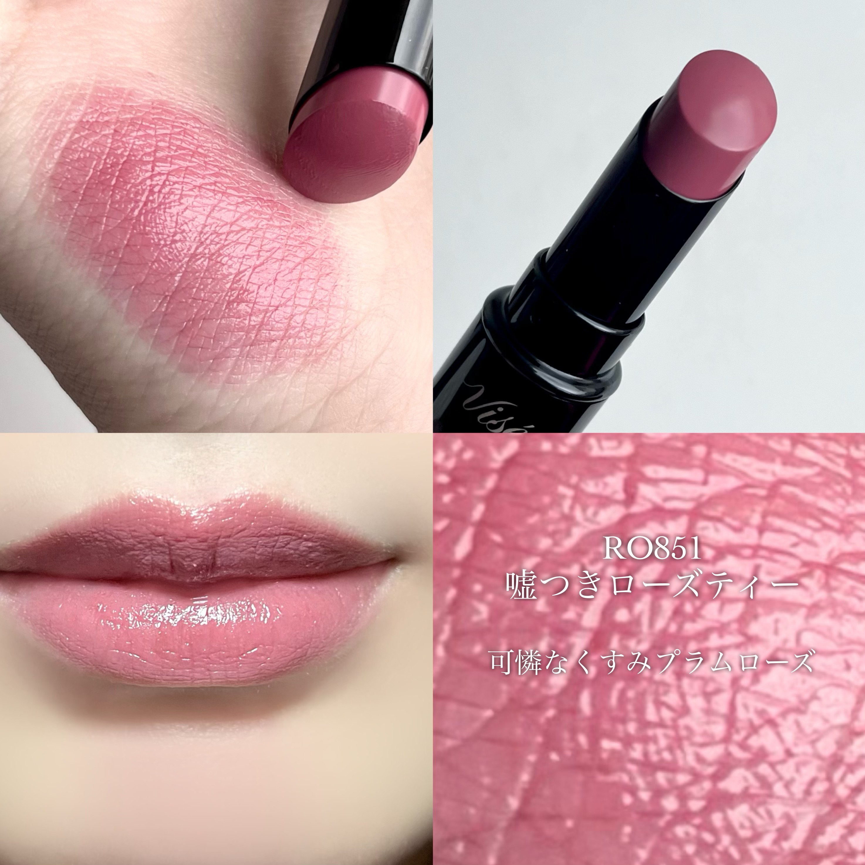 ネンマクフェイク ルージュ/Visée/口紅を使ったクチコミ（3枚目）