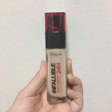 インファリブル ステイフレッシュファンデーション/ロレアル パリ/リキッドファンデーションを使ったクチコミ(1枚目)
