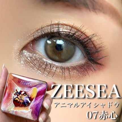 アニマルアイシャドウ(4シェード)/ZEESEA/アイシャドウパレットを使ったクチコミ(1枚目)
