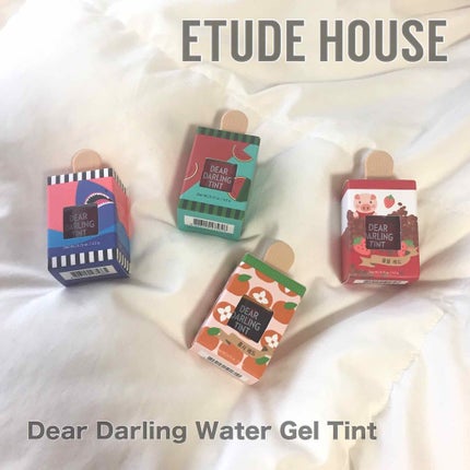 ディアダーリン ウォータージェルティント (アイスティント)/ETUDE/口紅を使ったクチコミ(1枚目)