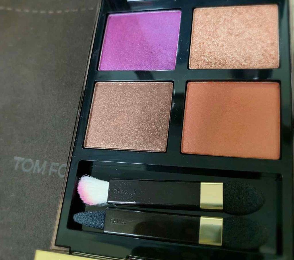 アイ カラー クォード/TOM FORD BEAUTY/アイシャドウパレットを使ったクチコミ（1枚目）