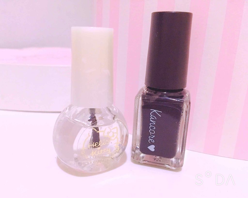 サンリオネイル/DAISO/マニキュアを使ったクチコミ(1枚目)