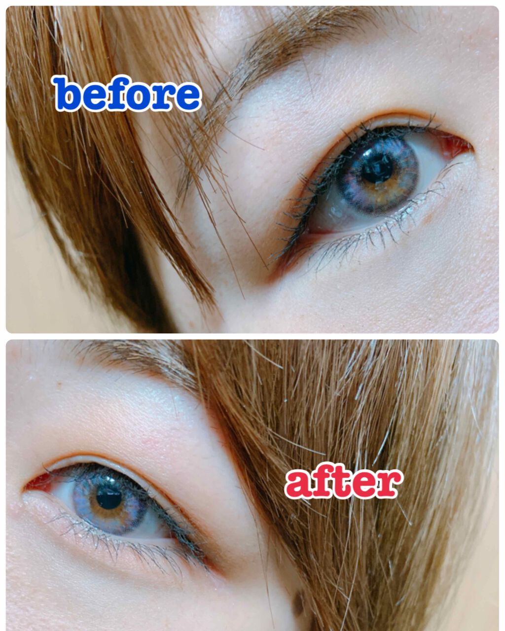 グリッターグレー/CLARA CONTACT/カラーコンタクトレンズを使ったクチコミ（1枚目）