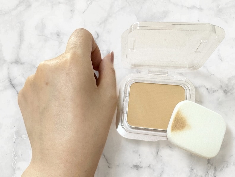 カルディ　UVモイスチュア　パウダーファンデーション  /ダスキン/パウダーファンデーションを使ったクチコミ（3枚目）