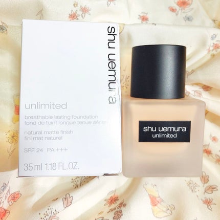 (旧)アンリミテッド ラスティング フルイド/shu uemura/リキッドファンデーションを使ったクチコミ(1枚目)