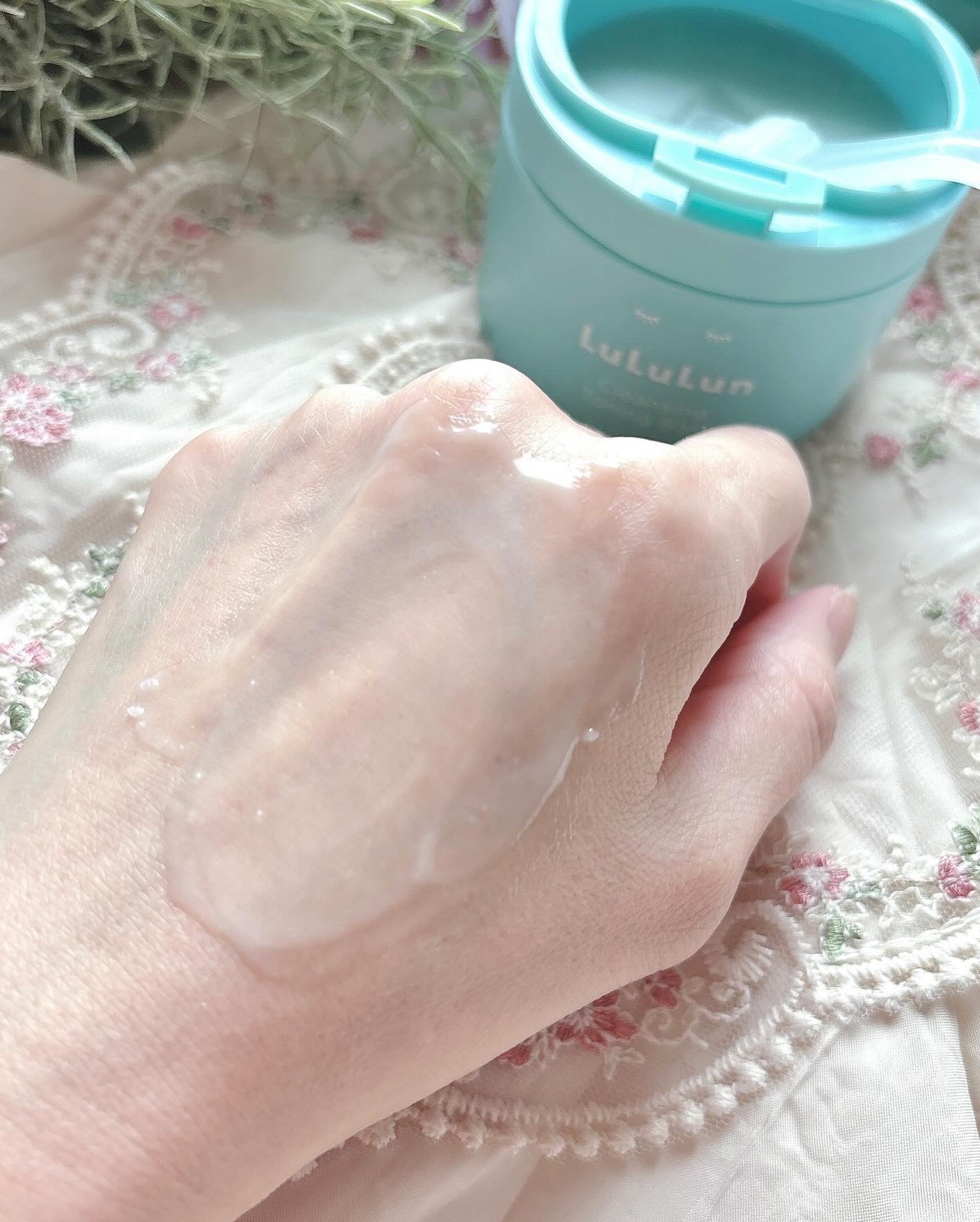 ルルルンクレンジング トーニングバーム MILD BLUE/ルルルン/クレンジングバームを使ったクチコミ(6枚目)