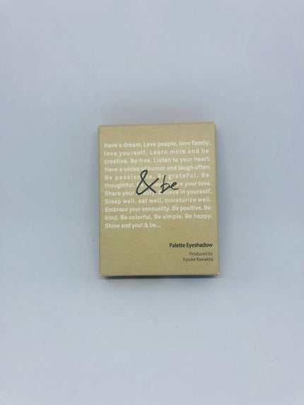 パレットアイシャドウ/&be/アイシャドウパレットを使ったクチコミ(7枚目)