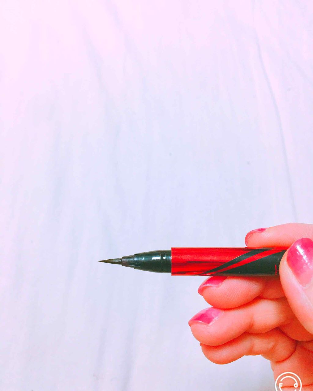 ハイパーシャープ ライナー R BU-1 バーガンディ/MAYBELLINE NEW YORK/リキッドアイライナーを使ったクチコミ（2枚目）