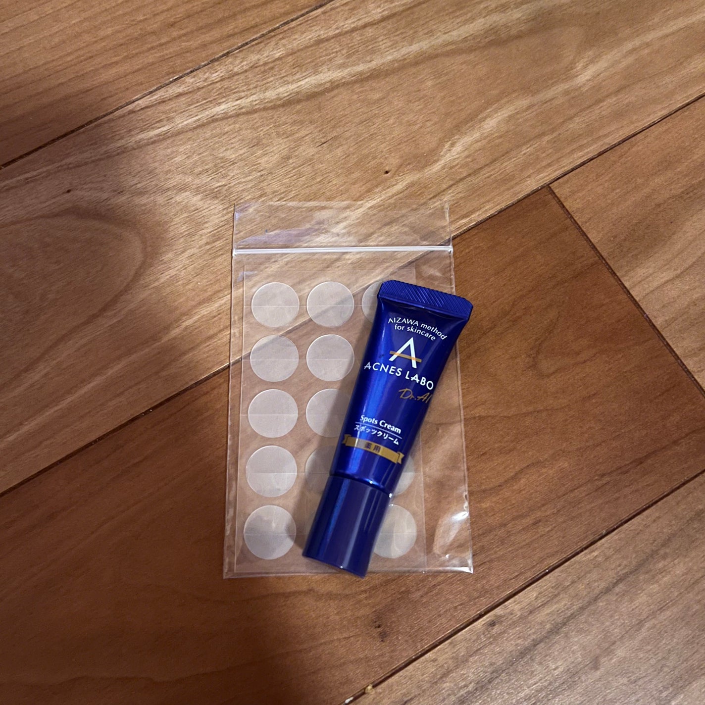 薬用ニキビケア スポッツクリーム/アクネスラボ/フェイスクリームを使ったクチコミ(1枚目)