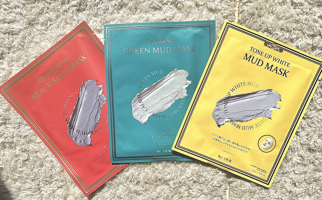 トーンアップホワイト マッドマスク/by : OUR/シートマスク・パックを使ったクチコミ（1枚目）