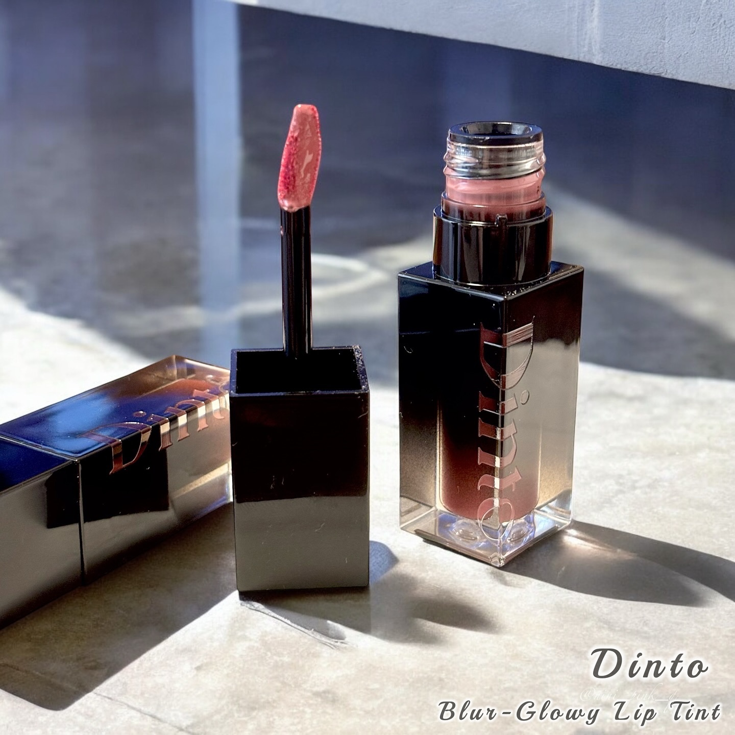 ブラーグロイリップティント/Dinto/リップティントを使ったクチコミ（2枚目）
