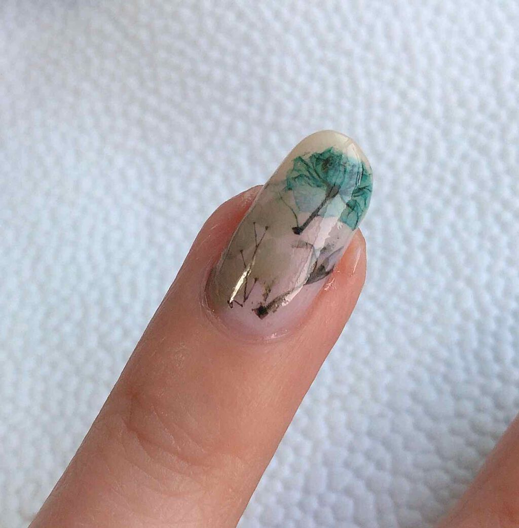 Ealicere 24枚入花柄ネイルアートシール/Ealicere/ネイルシールを使ったクチコミ(2枚目)