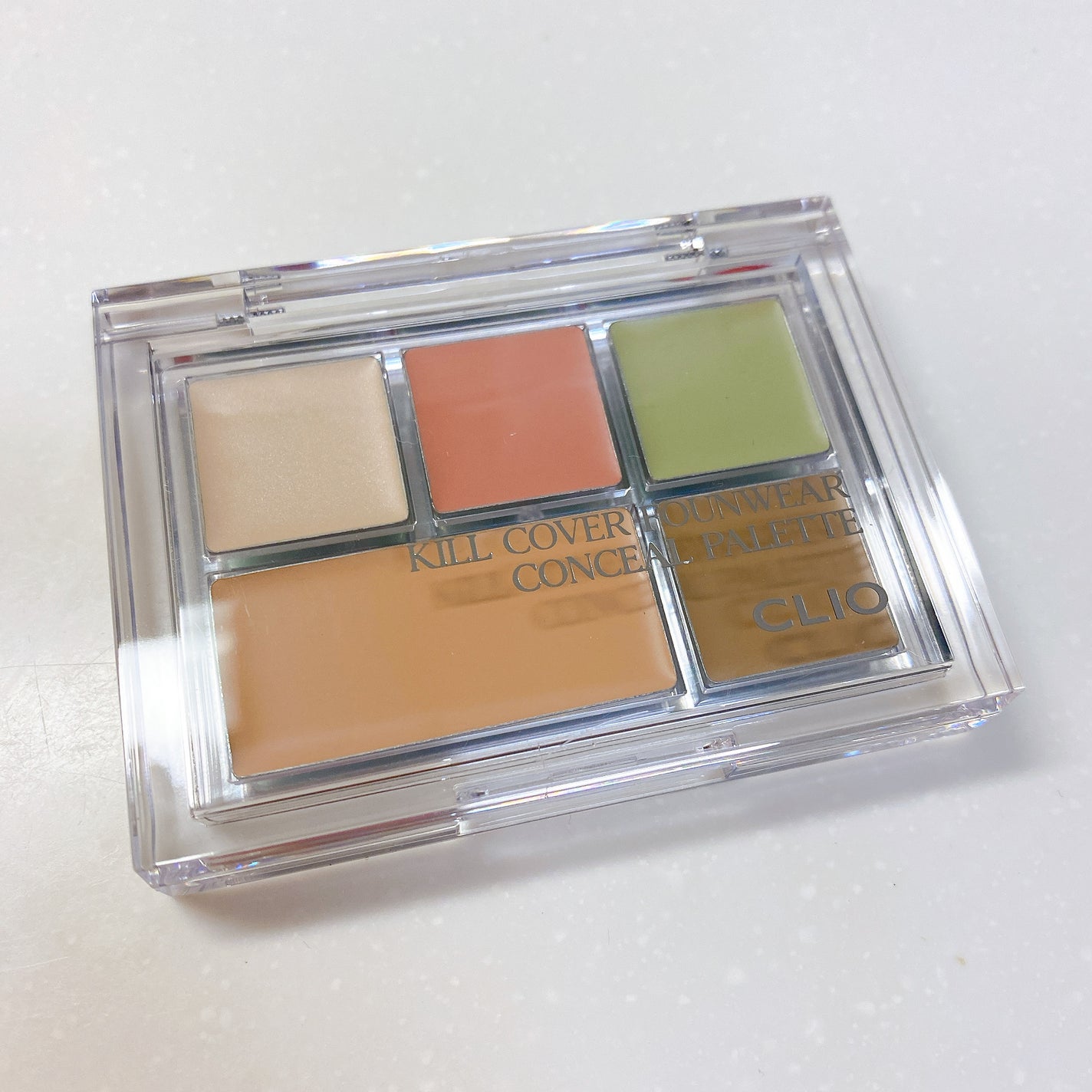 キル カバー ファンウェア コンシール パレット/CLIO/パレットコンシーラーを使ったクチコミ(1枚目)