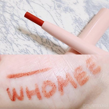 マルチライナー /WHOMEE/ペンシルアイライナーを使ったクチコミ(3枚目)