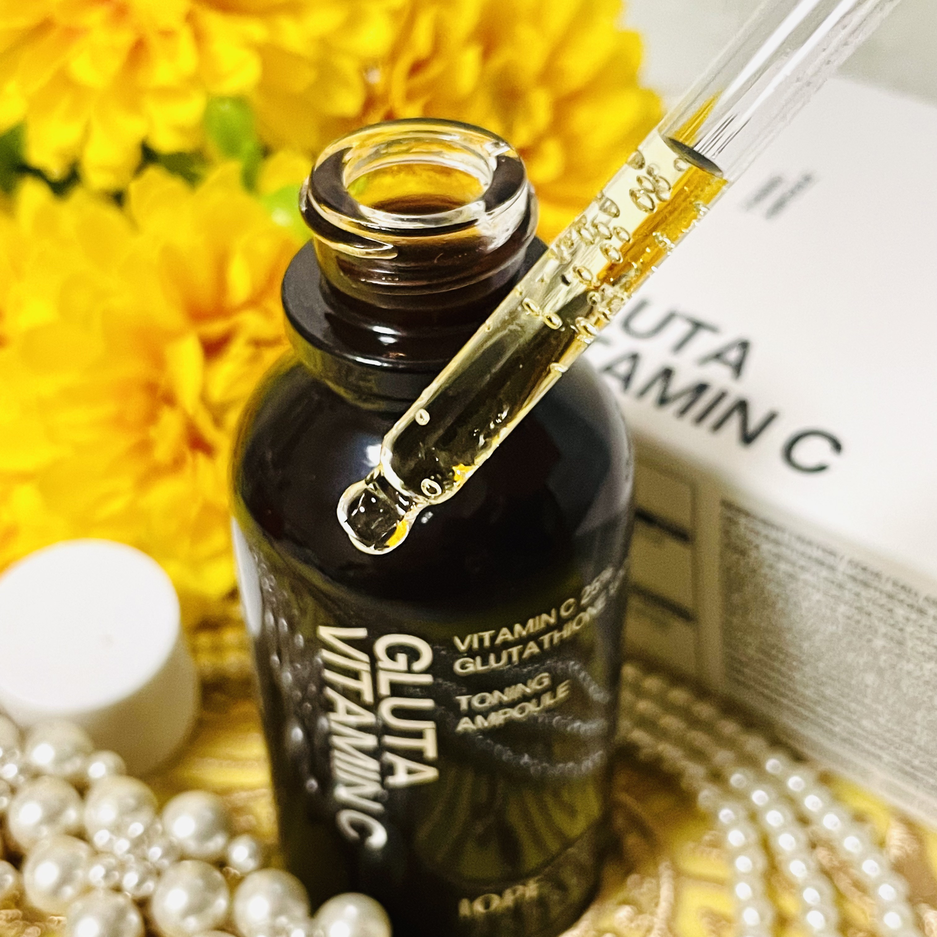 グルタ ビタミンC トーニング アンプル/IOPE/美容液を使ったクチコミ（3枚目）