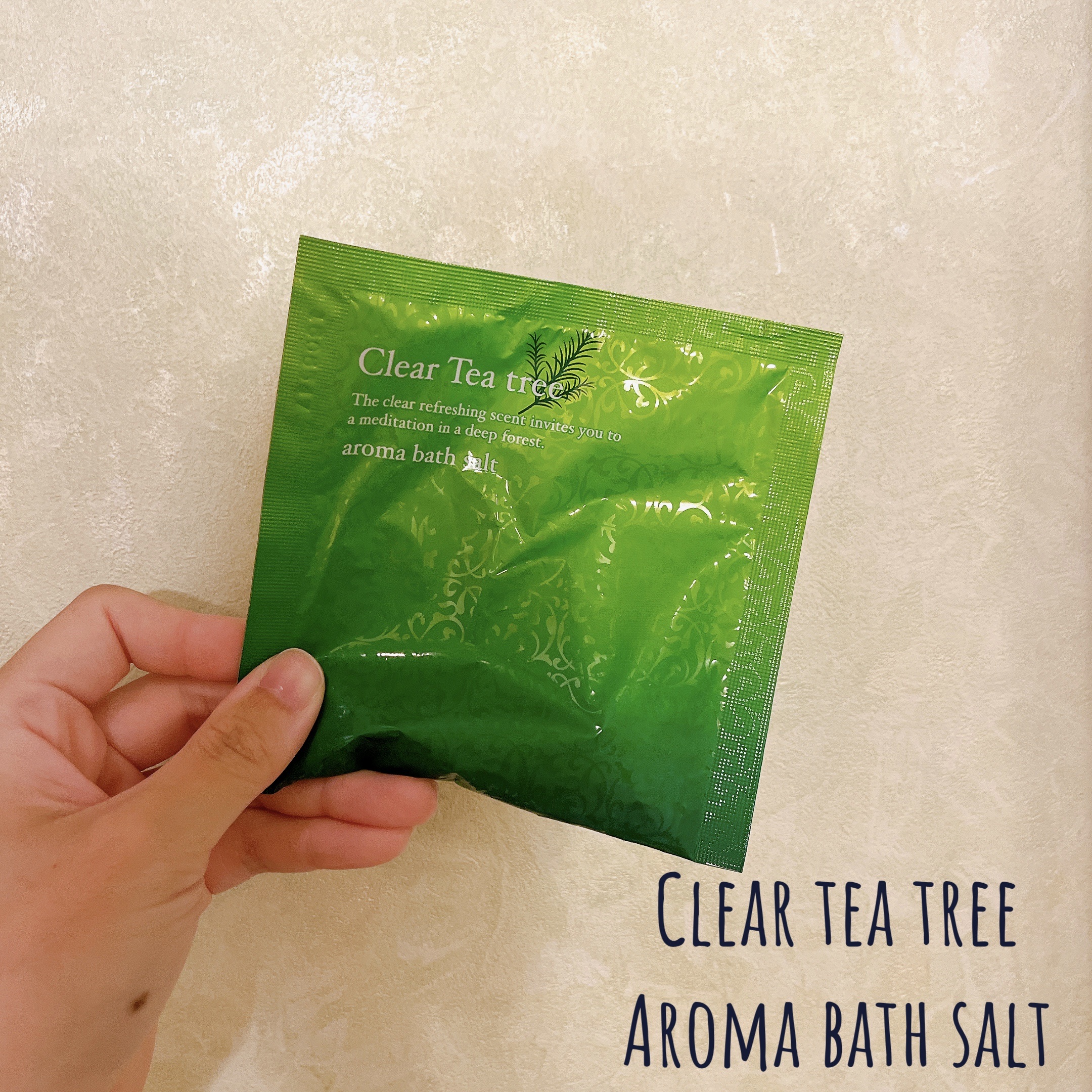 クリアティートリー アロマバスソルト/ジーピークリエイツ/無機塩系入浴剤を使ったクチコミ（1枚目）