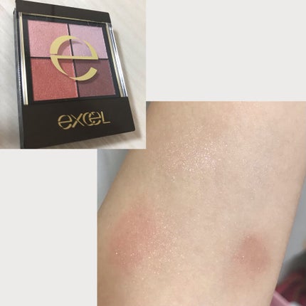 リアルクローズシャドウ/excel/アイシャドウパレットを使ったクチコミ(3枚目)