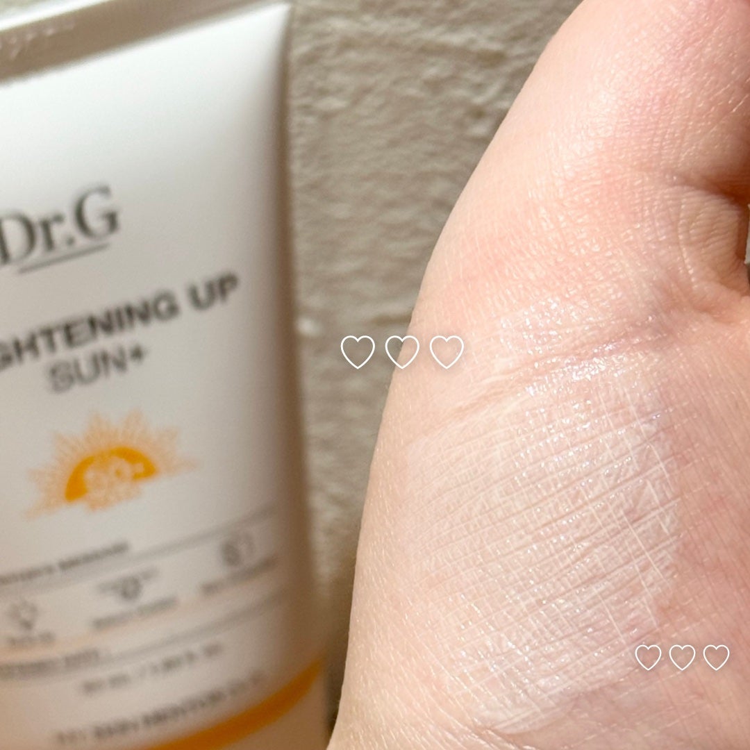 ブライトニングアップサンプラス/Dr.G/日焼け止めクリームを使ったクチコミ(3枚目)
