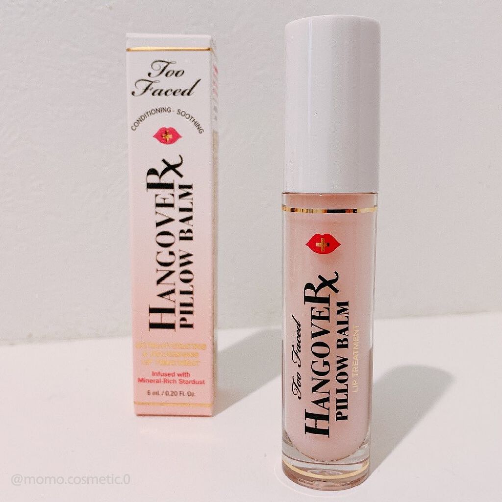 ~トゥー フェイスド ハングオーバー~ ピロー バーム リップ トリートメント/Too Faced/リップ美容液を使ったクチコミ(1枚目)