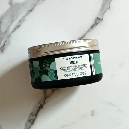 ウェルネス ボディジェルクリーム ユーカリ& ローズマリー/THE BODY SHOP/ボディクリームを使ったクチコミ(1枚目)