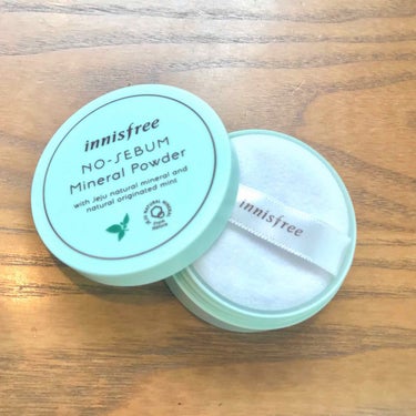 ノーセバム ミネラルパウダー/innisfree/ルースパウダーを使ったクチコミ（2枚目）